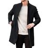 Men's Woolen Overcoat: Trending Japanese-Korean Style, 2023 Autumn/Winter Collection