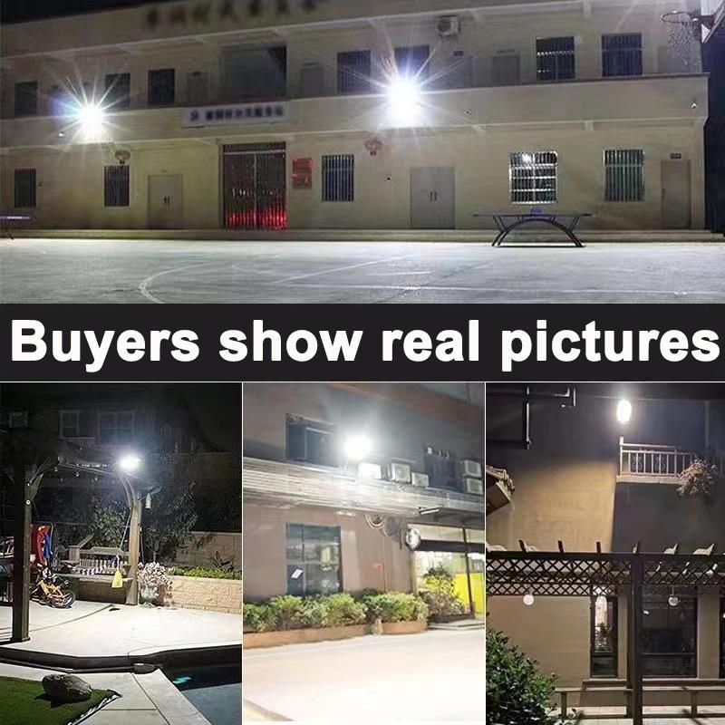 Most Powerful Solar Street Lights Lighting 500 Square Meters Outdoor Solar LED Lamp Motion Sensor 3Mode Sunlight Waterproof Garden Wall Lamp