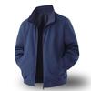 Neuer Stil Frühling Herbst Herren Einfarbig Tops Baseballjacken Stehkragenjacken Lässig Locker Vielseitig