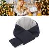 USB Heated Scarf for Men Women 3 Temperature Settings Neck Heating Pad Portable Electric Heated Scarf 105cm