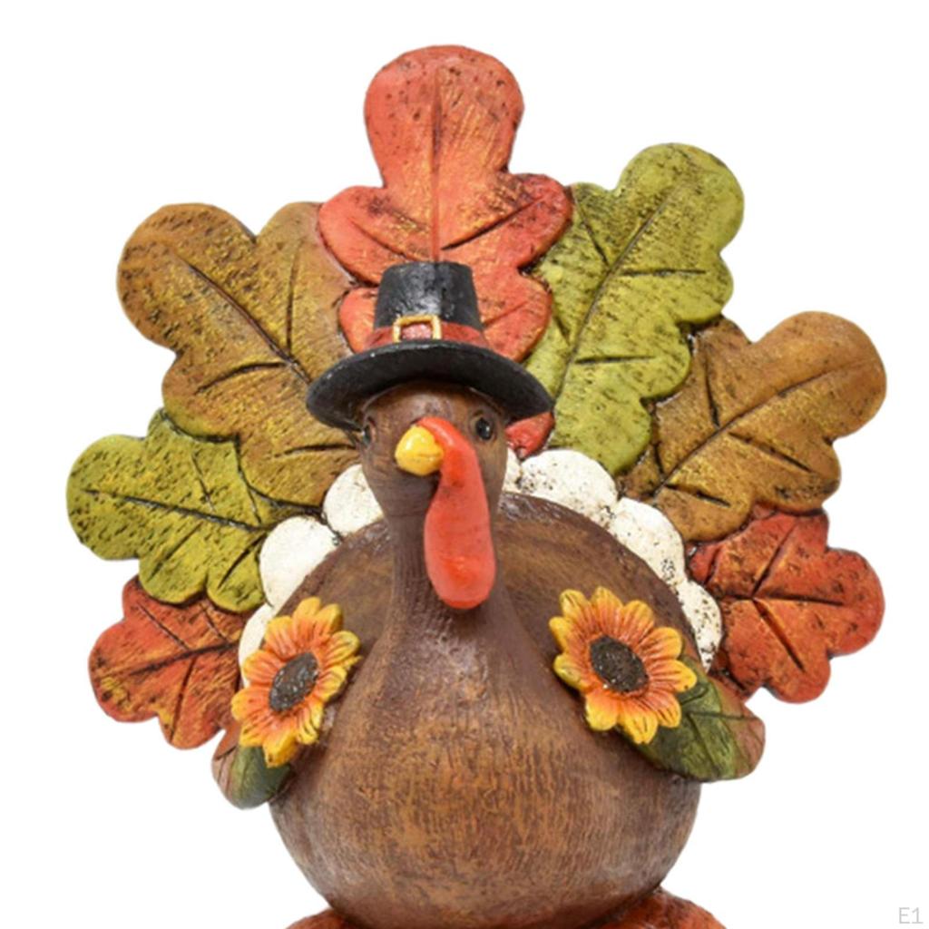 Pumpkin Turkey Decorations for Halloween Table Decoration