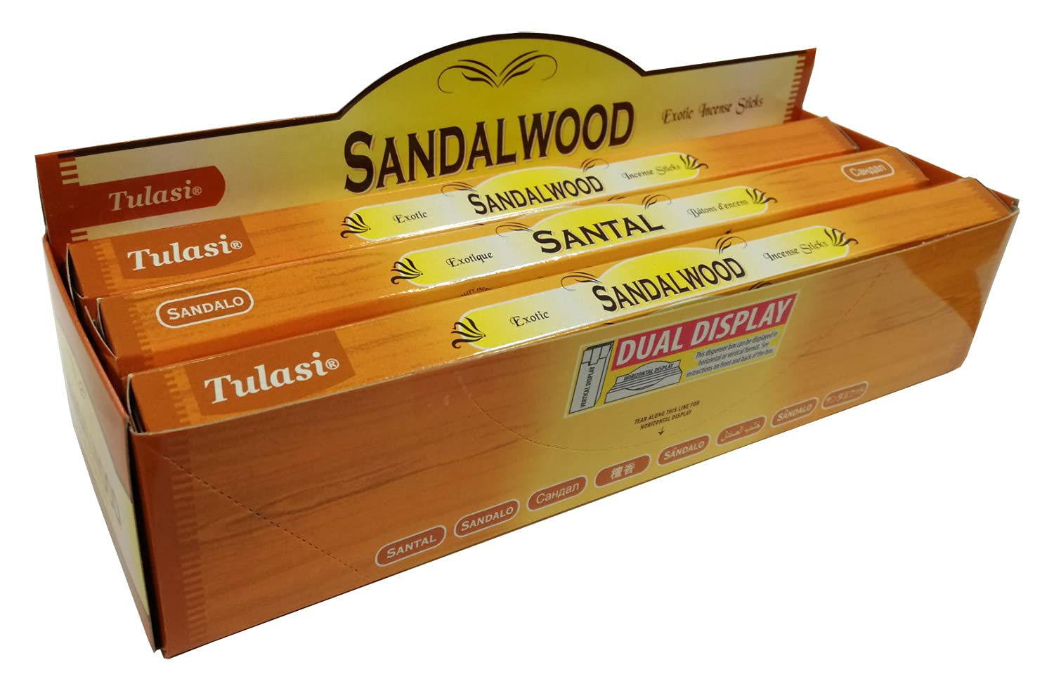 Tulasi Sandalwood Incense Sticks 20 sticks x 6 (approx. sets)