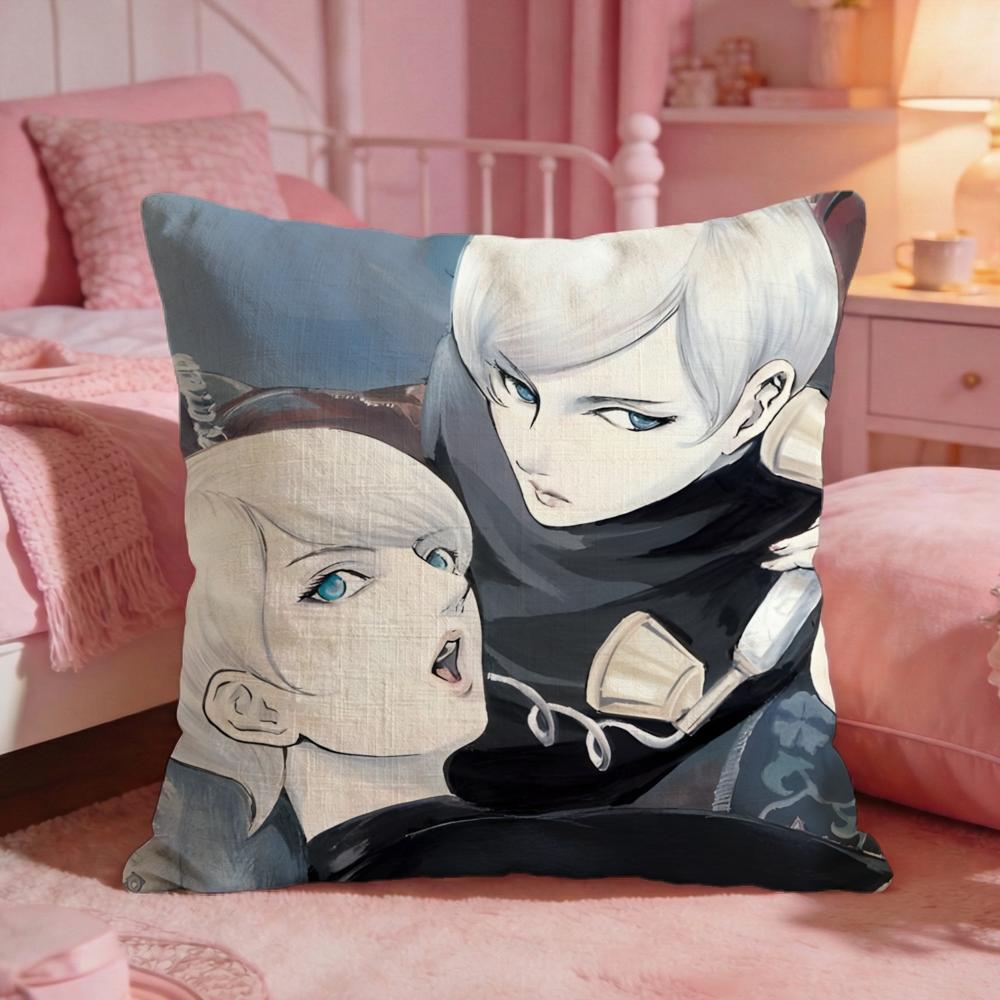 

Migi DDalis Anime Classic Cushion Cover Premium Comfort Reversible Pillow Cove Two In One Design For Any Room Car Interior 30X30cm