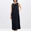 Sleeveless Plus Size Vintage Black New In Dresses for Women Casual Loose Long Summer Dress