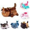 Meemeow Aphmau Cat Plush Toy Stuffed Animal Doll Xmas Gift For Kids