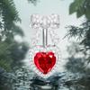 Bow Heart Belly Button Rings Shiny Zircon Navel Piercing Barbell For Women  Belly Ring Beach Body Jewelry Gifts