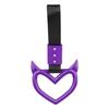 Car Grab Handle Strap - Heart Shaped Rear Tow Hook Ornament | Devil Hanging