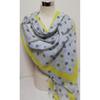 Used Made In Italy, Polka Dot Scarf Shawl  New