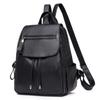 Autumn/Winter Double Shoulder Bag: Women's Soft Leather School Bag, Korean Style Handbag & Backpack