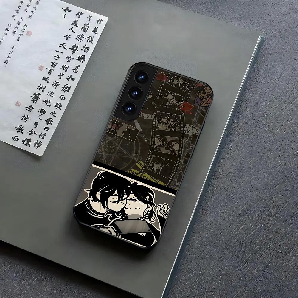 Coffin Of A-Andy And Leyley Phone Case For Samsung S24, S25 22,30,Note20,Ultra,Lite,Ultra5G,Plus,FE Black Cover