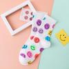 Hailey Happy Smile No-Compression Socks Golji Socks