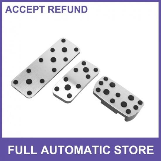3pcs Foot Accelerator Pedal Covers for Subaru Forester 06-18