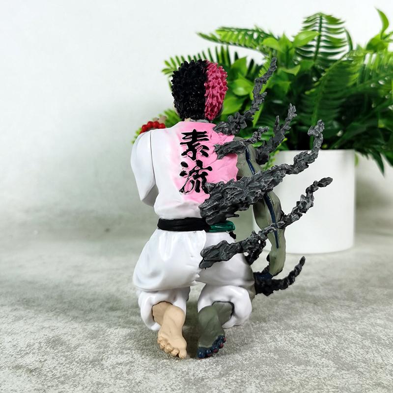 13cm Demon Slayer Figure Akaza Anime Action Figure Pvc Figurine Collectible Model Children Toys Halloween Gifts Doll Ornaments