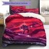 Cartoon Pattern Bedding Quilt Set Quilt Cover Pillowcase Home Decoration Birthday Gift (1 * Duvet Cover + 2 * Pillowcase, Without Core)