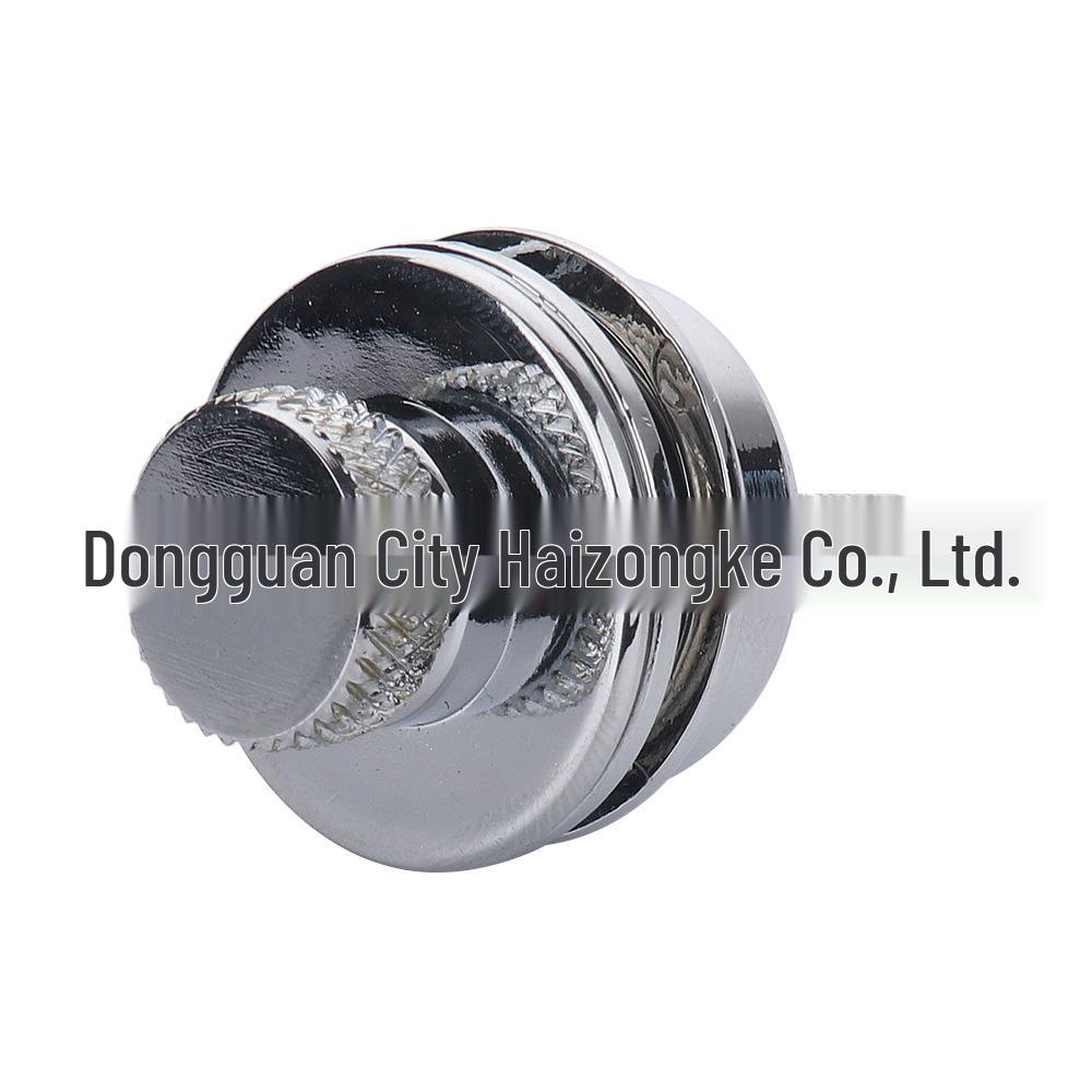 Non-Slip Locking Guitar Strap Button with Anti-Scratch Flat Head