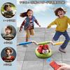 PanKome 3 in 1 Musikalisches Elektrisches Springseil Ringwurfspiel Ringwurf-Set Wurfspiel Stomp Abschuss Raketenwerfer für Kinder Outdoor-Spielzeug mit