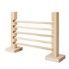 Hamster Obstacle Hurdle Obstacle Rabbit Toy Wooden Jump Bar for Hamster for Guinea Pigs Gerbils Molar Toy Hurdle