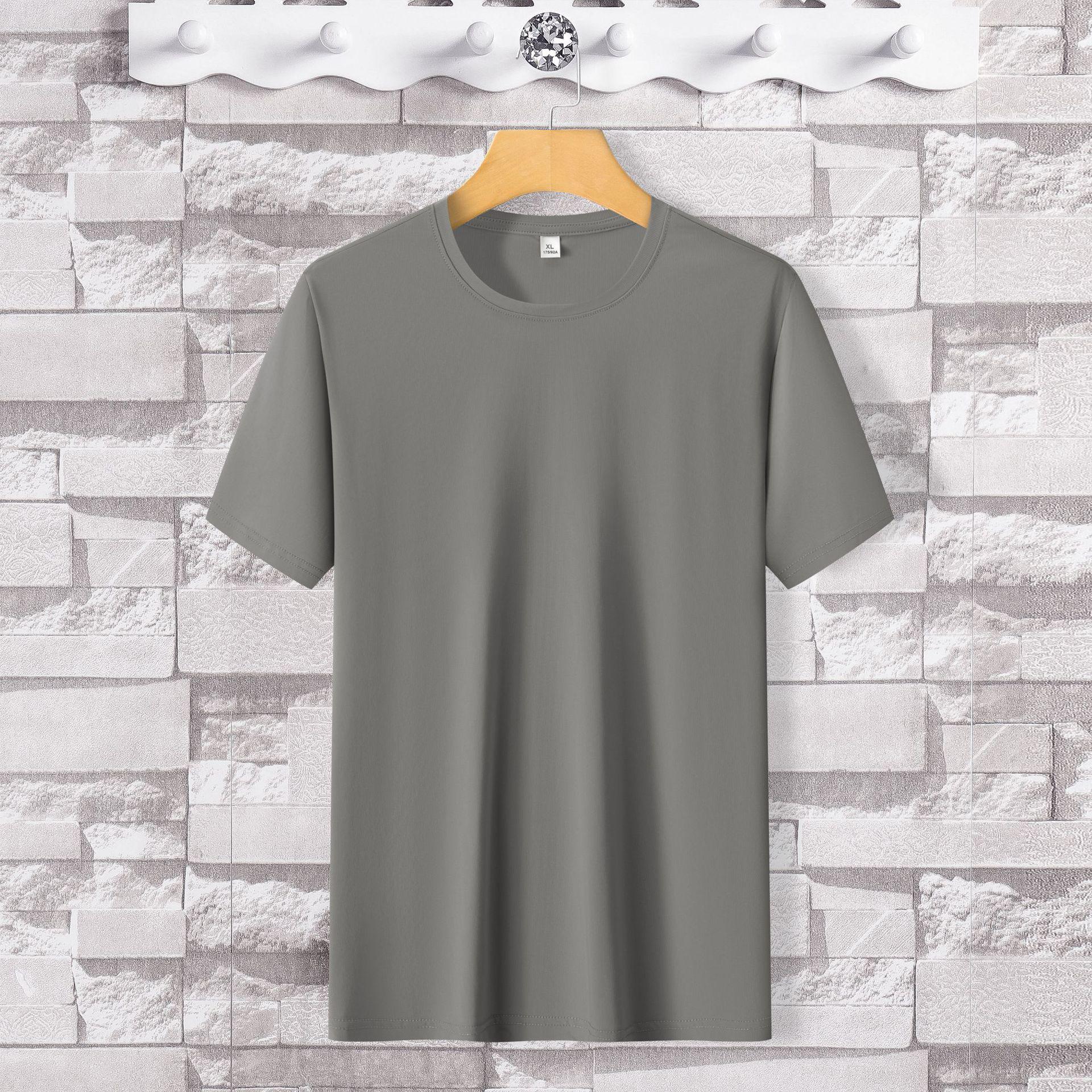 

Men s Summer Ice Silk Quick-Dry Breathable Short Sleeve T-Shirt for Outdoor Running 4XL