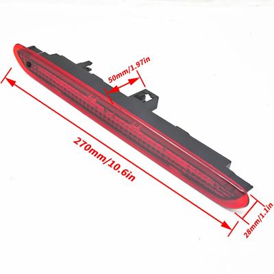 Smoke Lens Red LED 3rd Third Brake Light Rear Stop Lamp For Fiat Punto Evo Abarth Grande Punto 2008-2012