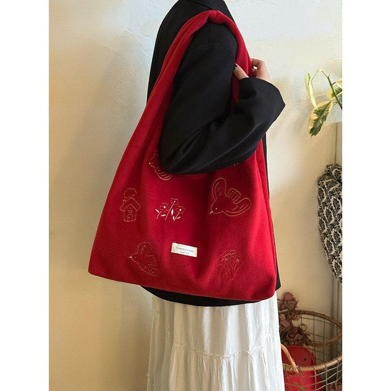 Tote Bag with Large Capacity, Suitable for Commuting, Versatile Single-shoulder Underarm Bag