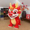 30CM Jucării DIY pentru Copii Mini Dragon Desen Animat Blocuri de Construcție Bloc Luminos Micro Cărămizi Cadou de Crăciun Zi de Naștere