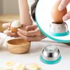 Eierstecher für gekochte Eier Lochstecher Edelstahl Eierpiekser Separator Eiertrenner für Heimküchen-Gadgets