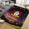 Custom Name,Bayer 04 Leverkusen Home Sofa Decoration for Living Room & Bedroom, Non‑Slip Play Flannel Floor Mat for Game Room