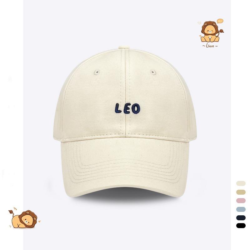 Letter simple plain baseball cap children spring and summer sunshade sunscreen face small casual cap couple