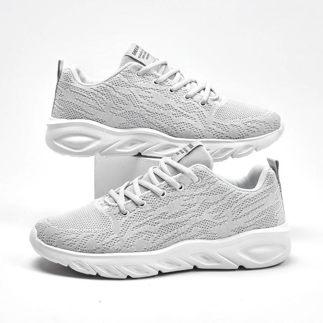 New Men Casual Shoes Lace Up Men Shoes Lightweight Comfortable Breathable Walking Sneakers