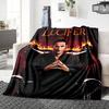 Lucifer'S Fiery Throne Blanket Soft Throw Blanket For Home Bedroom Bed Sofa Travel Office Solid Christmas Blanket