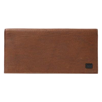 Svart Black Label Lång Plånbok Äkta Läder Vaxad 0625904 Dakota BLACK LABEL Koskinn Ingen Myntficka Tunn Choklad [Dakota Etikett] Herr