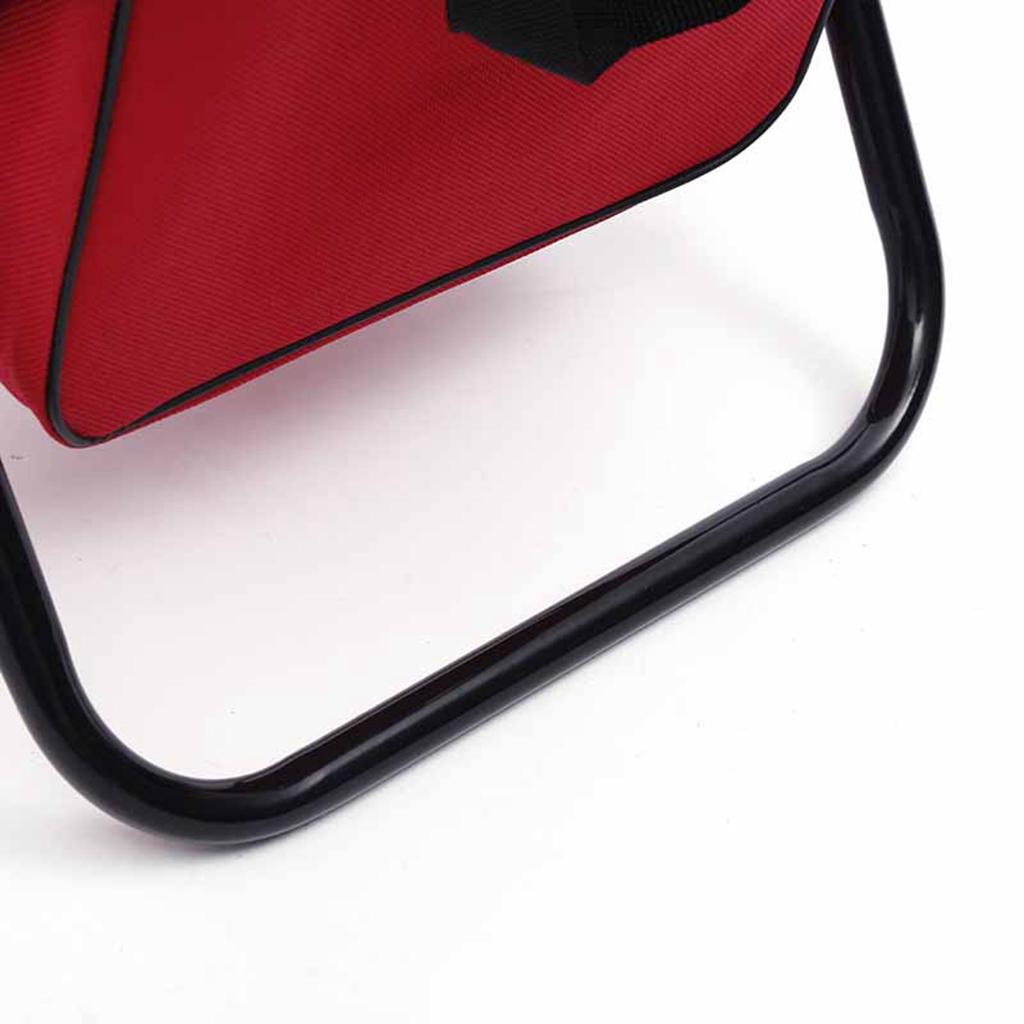 Camping Folding Chair Folding Bag Chair Folding Chair Outdoor Camping Portable Folding Back Chair Fishing Leisure Chair with Bag