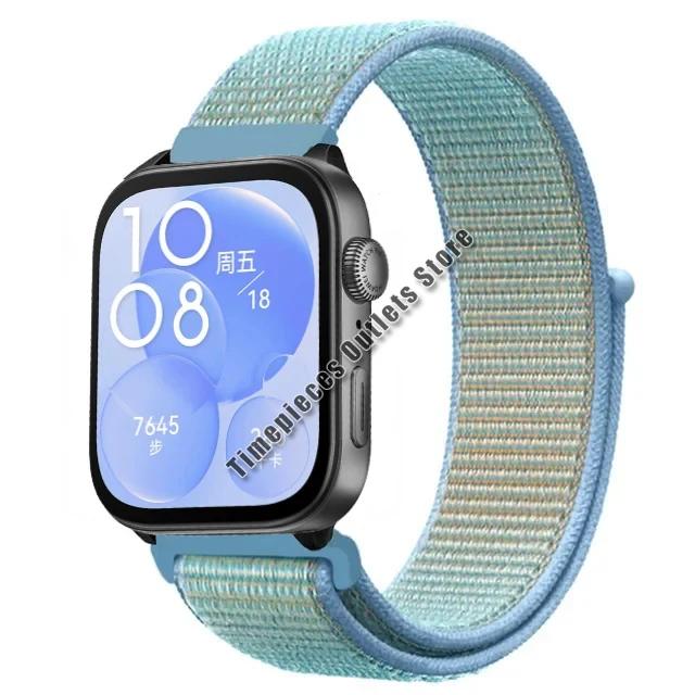 Nylon Loop Strap For Huawei Watch Fit 3 Sport Breathable Replacement Bracelet Wristband For Huawei Watch Fit 3 Belt Accessories
