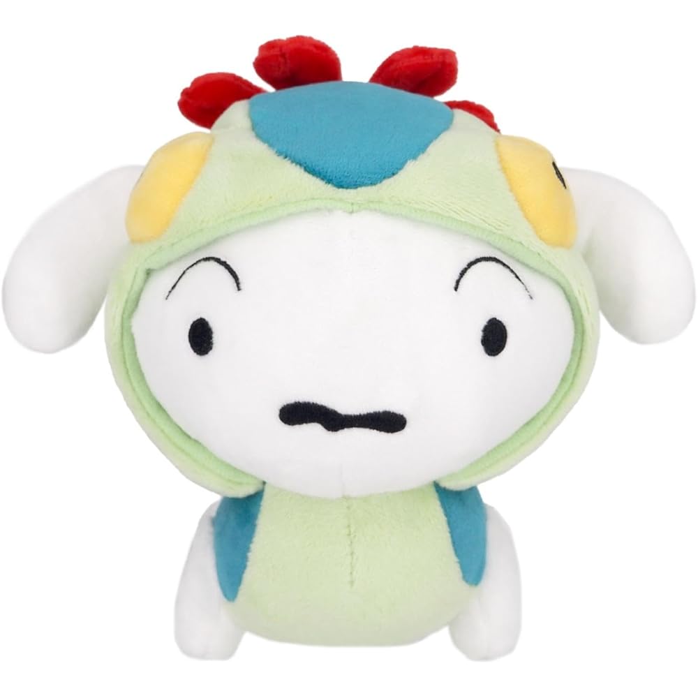

Sanei Boeki Crayon Shin-chan Dinosaur Plush Toy Small 13x22x15cm Soft Stuffed Animal