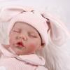 Life Like Twin Doll ClothBody Reborns Doll with Hand Painting Hair Soft Reborns Newborn Baby Doll Kids Sleep Toy 15.7''
