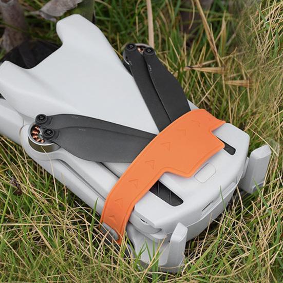 Propeller Blade Holder Soft Protective Blade Guard Silicone Fixing Strap Storage Drone Accessories Folding Drone Propeller Stabilizer Belt