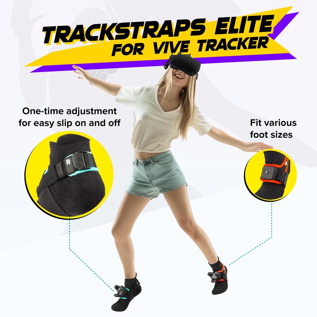 Rebuff Reality Trackstraps Elite Dance Dash Full Game Steam Kompatibilní s VIVE Tracker HTC VIVE Ultimate Tundra Tracker prodáno + klíč, 2.0 & 3.0,