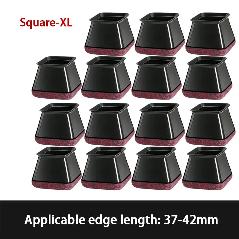 4-16Pcs Silicone Protective Cover Table Chair Leg Guards Pads Floor Protectors Anti Slip&Noise Reduction Furniture Foot Covers