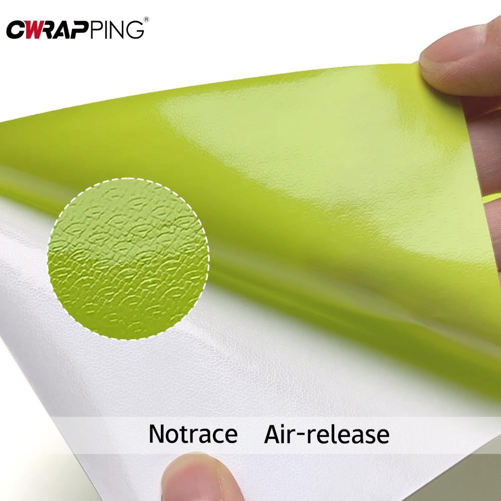 Car Matte Vinyl Packaging Sprout Green Waterproof Sticker Car Door Rear Mirror Creative DIY Decorative Film Auto Accessories