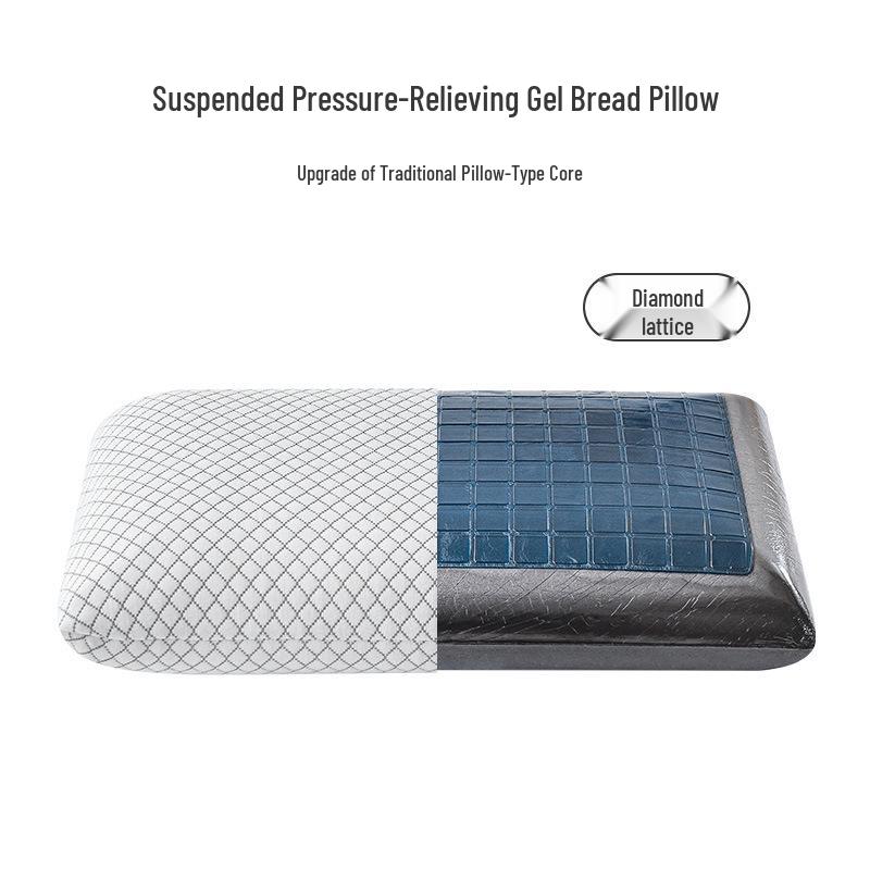 Bamboo Charcoal Memory Foam Pillow for Cervical Support and Health