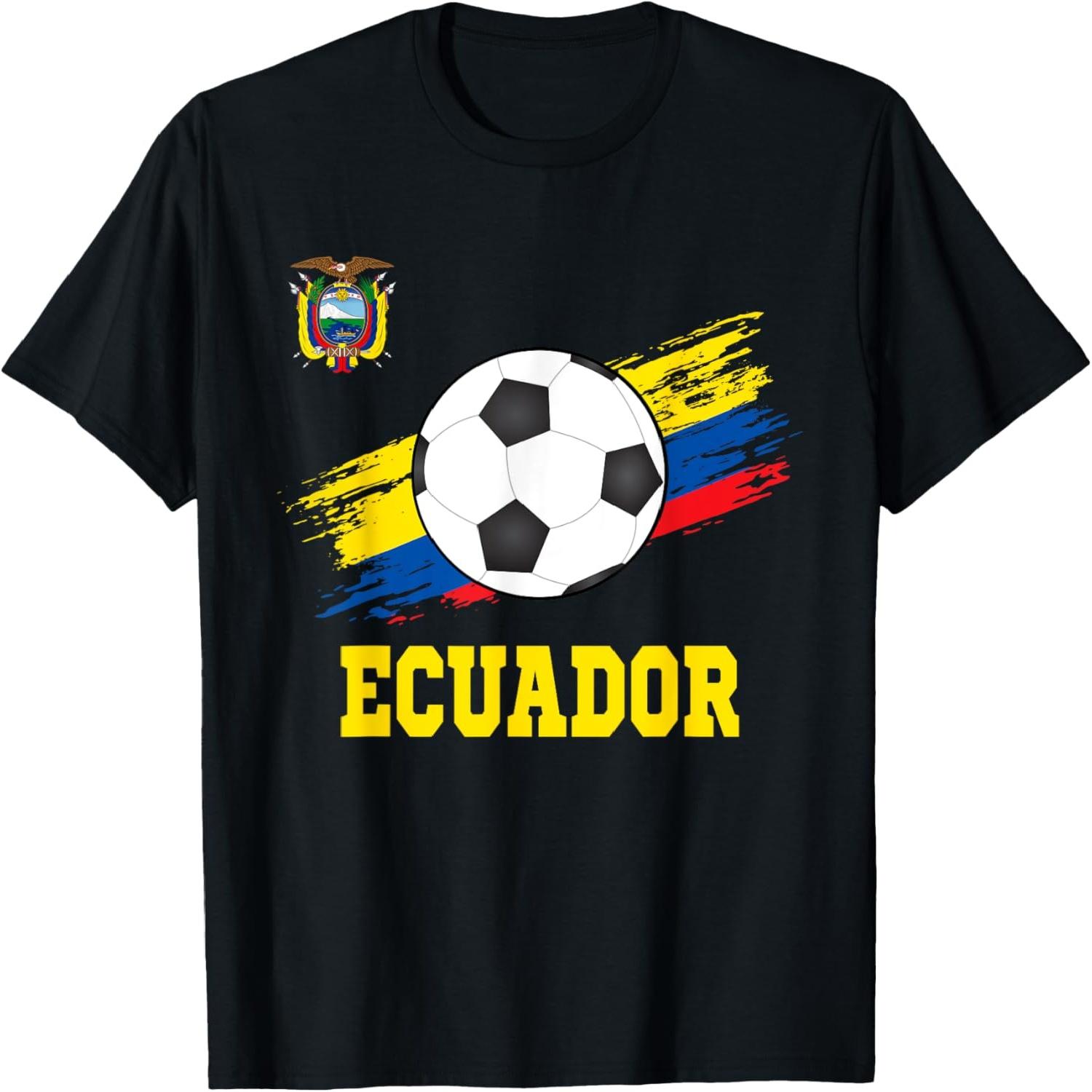Ecuador Soccer Ecuadorian Football Ecuatoriano Futbol T-Shirt S