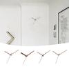 3Pcs/Set Durable Wall Clock Hands Long Clock Hands Solid Wood Repair Parts Wall Clock Hands Insert Kits