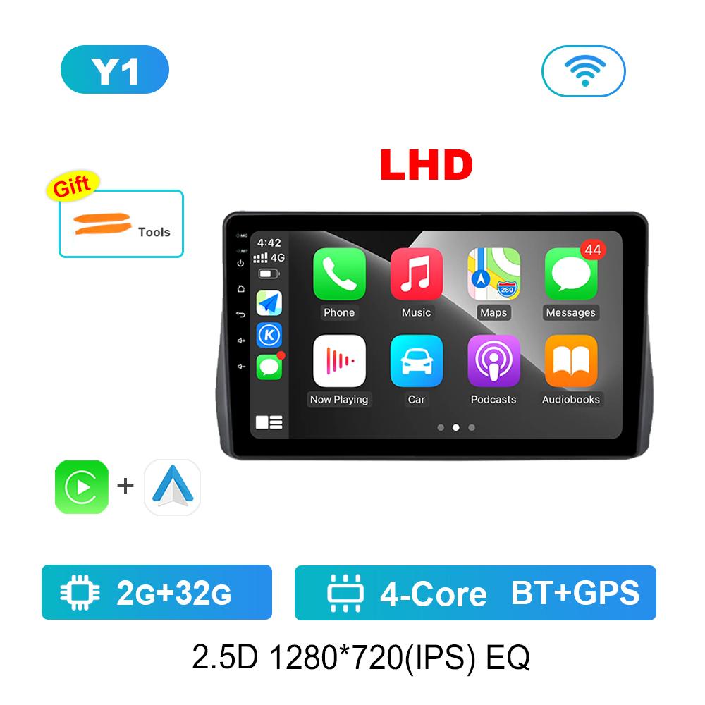 

Android Car Radio Multimedia Video Player для Toyota Wish 2 2009 - 2017 GPS-навигация Левый руль DSP Stereo 4G WiFi