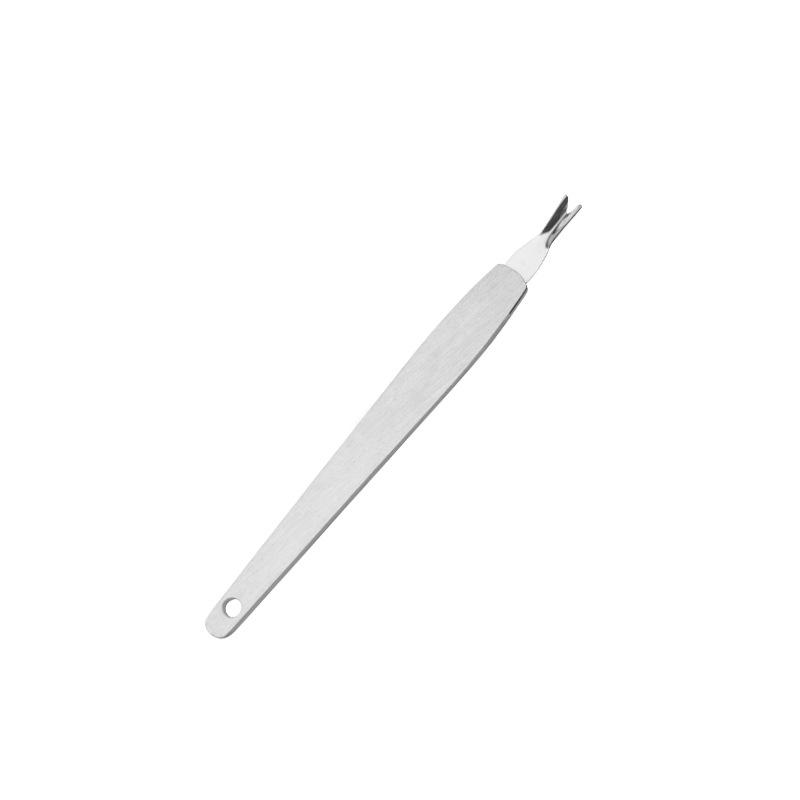 

Маникюрный набор из 5 предметов из нержавеющей стали премиум-класса с ножницами для кутикул и педикюрным ножом в алюминиевой коробке