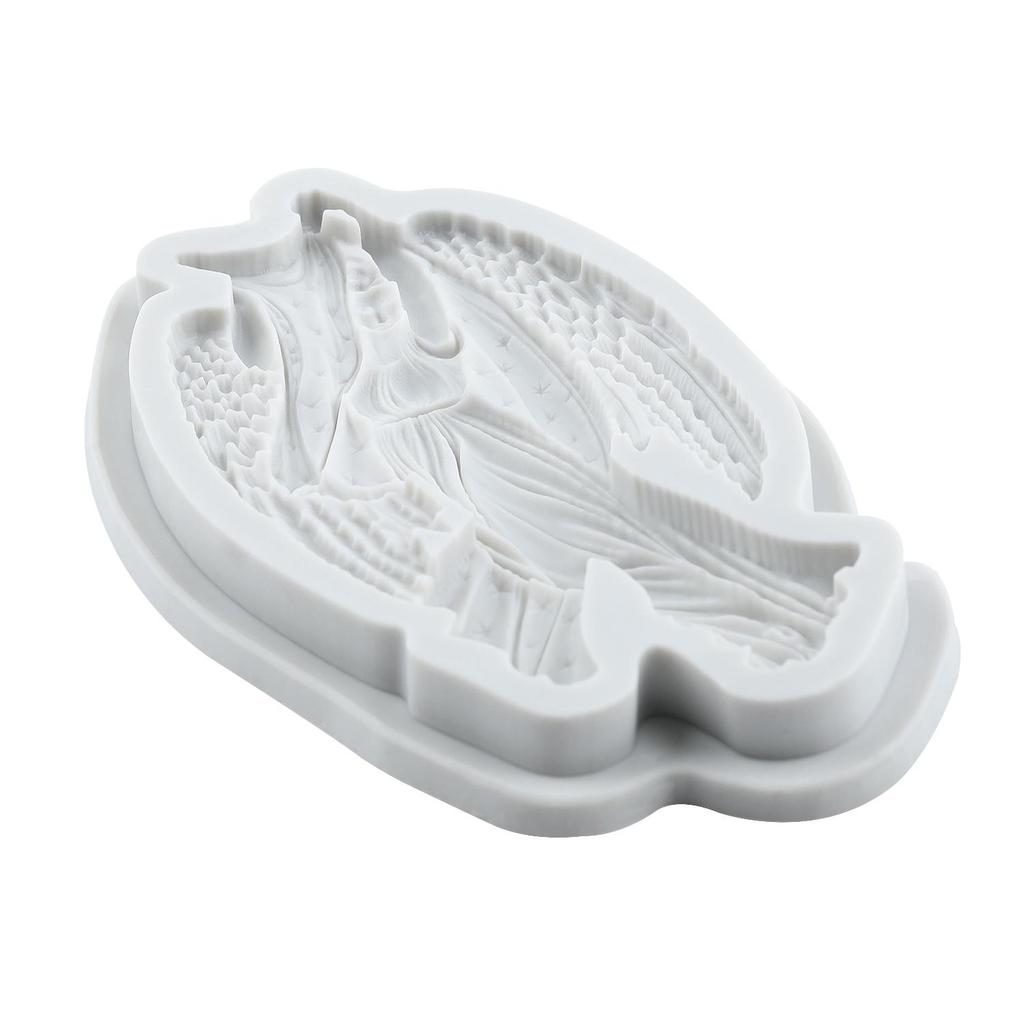 Angel Silicone Molds Angel Fondant Mold Cake Decorating Tools Cupcake Topper Chocolate Candy Craft Gum Paste Polymer Clay