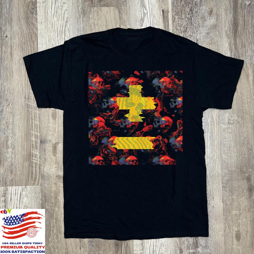 Pop Evil band Skeletons Album black Cotton T Shirt Full Size S-5XL Unisex T-Shirt M