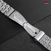 Stal nierdzewna Bransoleta do zegarka Metalowe składane zapięcie Pasek do zegarka 20 mm 22 mm dla Seiko dla Omega dla Huawei dla Samsunga Opaska na nadgarstek