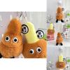 Adorable Plush Toy Keychain Hilarious Cartoon Character Creative Gift Short Plush