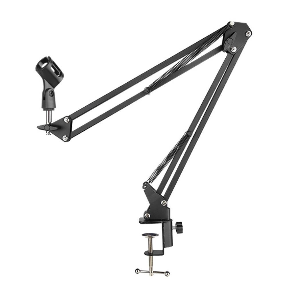 Extendable Microphone Stand Foldable Microphone Clamp Microphone Holder  Microphone Accessorie