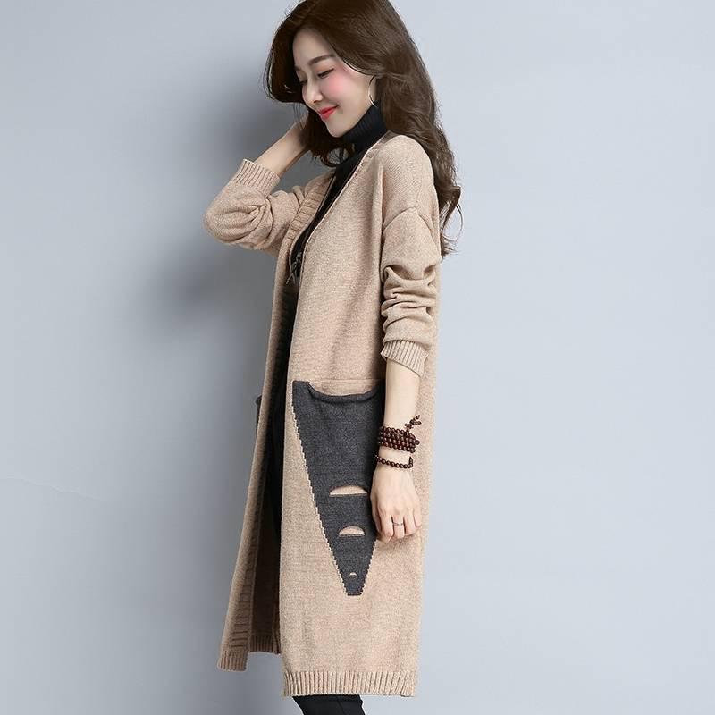 long sweater coat women's